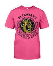 Load image into Gallery viewer, Elizabeth The Soul Of A Mermaid Horoscope T-Shirt Guys Tee