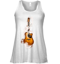 Load image into Gallery viewer, Guitar Note Ladies Flowy Tank