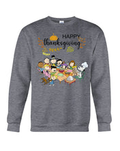 Load image into Gallery viewer, Snoopy Happy Thanksgiving T-Shirt Sweatshirt