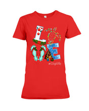 Load image into Gallery viewer, Love Turtle Gigilife Christmas Gift For Turtle Lovers Custom Design Tee Ladies Tee