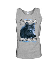 Load image into Gallery viewer, Wolf Lovers Trending Quote Tee Unisex Tank Top