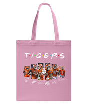 Load image into Gallery viewer, Clemson Tigers Ncaa Friends Font T-Shirt For Fans Basketweave Tote Bag