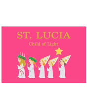 Load image into Gallery viewer, St Lucia Child Of Light God Jesus Christmas Gift Horizontal Poster