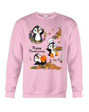Load image into Gallery viewer, Penguin Happy Thanksgiving Gift For Kids Sweatshirt