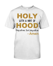 Load image into Gallery viewer, Holly Bible Christian Quote Tee Guys Tee