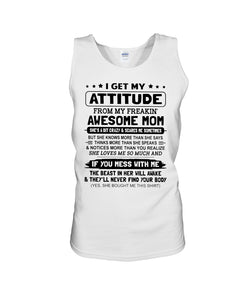 Awesome Mom Gift For Lovely Mom Mama Mother T-Shirt Unisex Tank Top