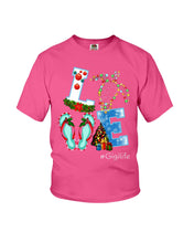 Load image into Gallery viewer, Love Turtle Gigilife Christmas Gift For Turtle Lovers Custom Design Tee Youth Tee