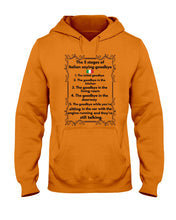 Load image into Gallery viewer, Italian Say Goodbye Funny Tee Hoodie