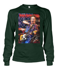 Load image into Gallery viewer, Bruce Springteen Gift For Guitar Fans Black T-Shirt Unisex Long Sleeve