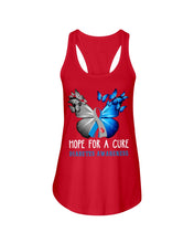 Load image into Gallery viewer, Hope For Cure Diabetes Awareness Ladies Flowy Tank