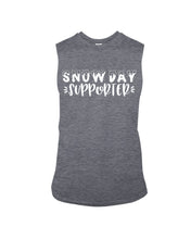 Load image into Gallery viewer, Snow Day Supporter Christmas Gift For Friends Family T-Shirt Unisex Long Sleeve