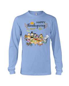 Snoopy Happy Thanksgiving T-Shirt Unisex Long Sleeve