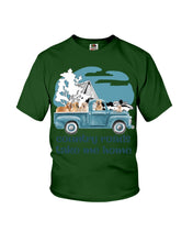 Load image into Gallery viewer, Country Road Golden Retriever Youth Tee