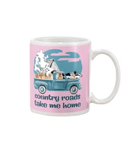 Load image into Gallery viewer, Country Road Golden Retriever Mug