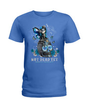 Load image into Gallery viewer, Diabetes Awareness Skull Custom Graphic Tee Ladies Tee