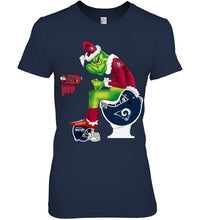Load image into Gallery viewer, Funny Grinch San Francisco 49Ers Christmas Gift Tee Ladies Tee
