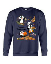 Load image into Gallery viewer, Penguin Happy Thanksgiving Gift For Kids Sweatshirt