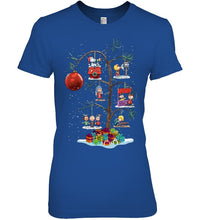 Load image into Gallery viewer, Christmas Gift On Tree Gift For Family T-Shirt Ladies Tee