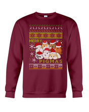 Load image into Gallery viewer, Cute Hamster Merry Christmas Gift For Hamster Lovers T-Shirt Sweatshirt