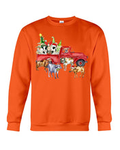 Load image into Gallery viewer, Merry Christmas In Town Cow Lovers Gift For Farmers Sweatshirt