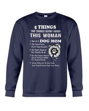 Load image into Gallery viewer, Dog Mom Gift For Dog Lovers Black Quote T-Shirt Sweatshirt