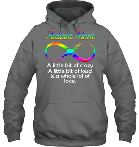 Autism Mom - A Whole Lot Of Love Hoodie