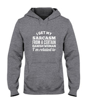 Load image into Gallery viewer, Danish Sarcasm Inherited Women Hoodie
