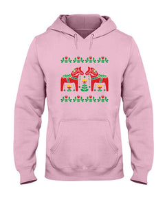 Swedish Dala Horse Gift White T-Shirt Hoodie