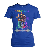 Load image into Gallery viewer, Coldplay Anniversary Great T-Shirt For Fans Ladies Tee