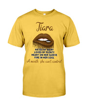 Load image into Gallery viewer, Tiara A Mouth She Can't Control Quote Name T-Shirt Guys Tee