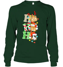 Load image into Gallery viewer, Santa Claus Ho Ho Ho Christmas Gift For Guinea Pigs Lovers Unisex Long Sleeve