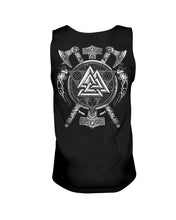 Load image into Gallery viewer, Viking Valknut Viking Pattern Custom T-Shirt Unisex Tank Top