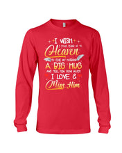 Load image into Gallery viewer, Climb Up To Heaven My Husbabd Unisex Long Sleeve