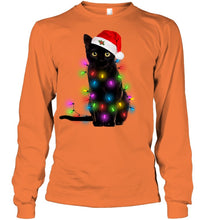 Load image into Gallery viewer, Cat Merry And Bright New Unisex Long Sleeve