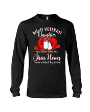 Load image into Gallery viewer, Wwii Veteran Daughter Their Heroes Unisex Long Sleeve