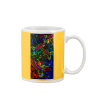 Load image into Gallery viewer, Hummingbird Cosmic Light Color Black T-Shirt Mug