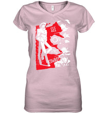 Load image into Gallery viewer, See You Space Cowboy Trending  Shirt Ladies V-Neck