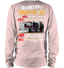 Load image into Gallery viewer, I Am A Trucker Unisex Long Sleeve