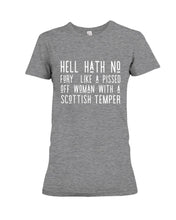Load image into Gallery viewer, Scottish Woman Temper Scotland Lovers Ladies Tee