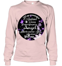 Load image into Gallery viewer, To My Husband In Heaven Gift For Widow Unisex Long Sleeve