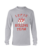 Load image into Gallery viewer, Lefse Rolling Team Cute Tee Unisex Long Sleeve