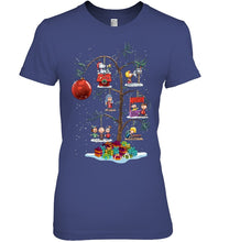 Load image into Gallery viewer, Christmas Gift On Tree Gift For Family T-Shirt Ladies Tee
