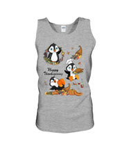 Load image into Gallery viewer, Penguin Happy Thanksgiving Gift For Kids Unisex Tank Top