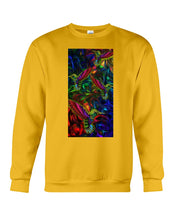 Load image into Gallery viewer, Hummingbird Cosmic Light Color Black T-Shirt Sweatshirt