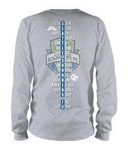 Load image into Gallery viewer, Seattle Sounders Fc Western Conference 2019 Champions For Soccer Fans Unisex Long Sleeve