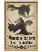 Load image into Gallery viewer, Dragons Roll For Initintive Vertical Poster