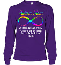 Load image into Gallery viewer, Autism Mom - A Whole Lot Of Love Unisex Long Sleeve