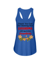 Load image into Gallery viewer, Blessing My Grandma Christmas Gift For Family Ladies Flowy Tank