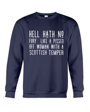 Load image into Gallery viewer, Scottish Woman Temper Scotland Lovers Sweatshirt