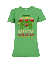 Load image into Gallery viewer, Christmas Nakatomi Corporation 1988 T-Shirt Ladies Tee